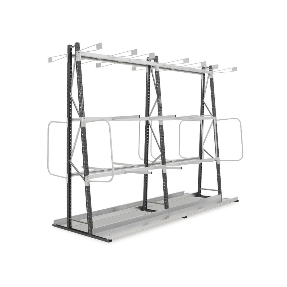 Número de imagen del producto 5: ManOrga Estantería vertical, bilateral, módulo adicional, ALxANxFO 2.500 x 1.500 x 680 mm