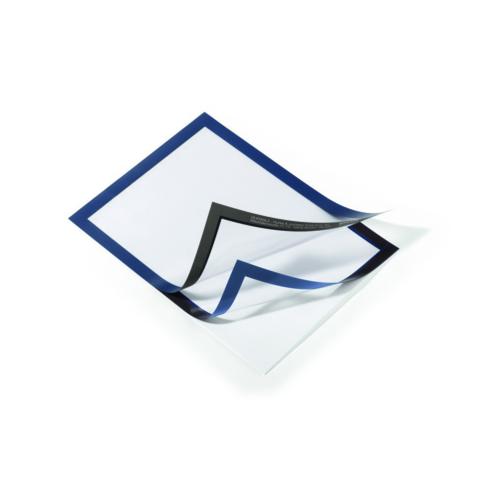 Número de imagen del producto 6: Marco informativo DURABLE DURAFRAME®, autoadhesivo, DIN A4, azul oscuro