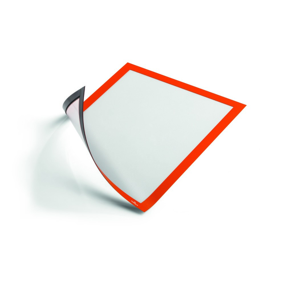 Número de imagen del producto 2: Marco magnético DURABLE DURAFRAME®, DIN A4, naranja