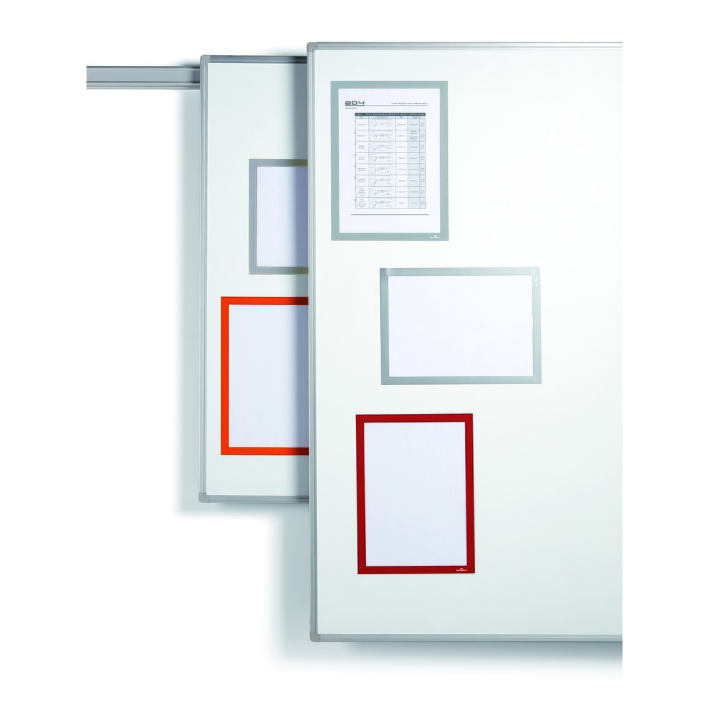 Número de imagen del producto 3: Marco magnético DURABLE DURAFRAME®, DIN A4, naranja