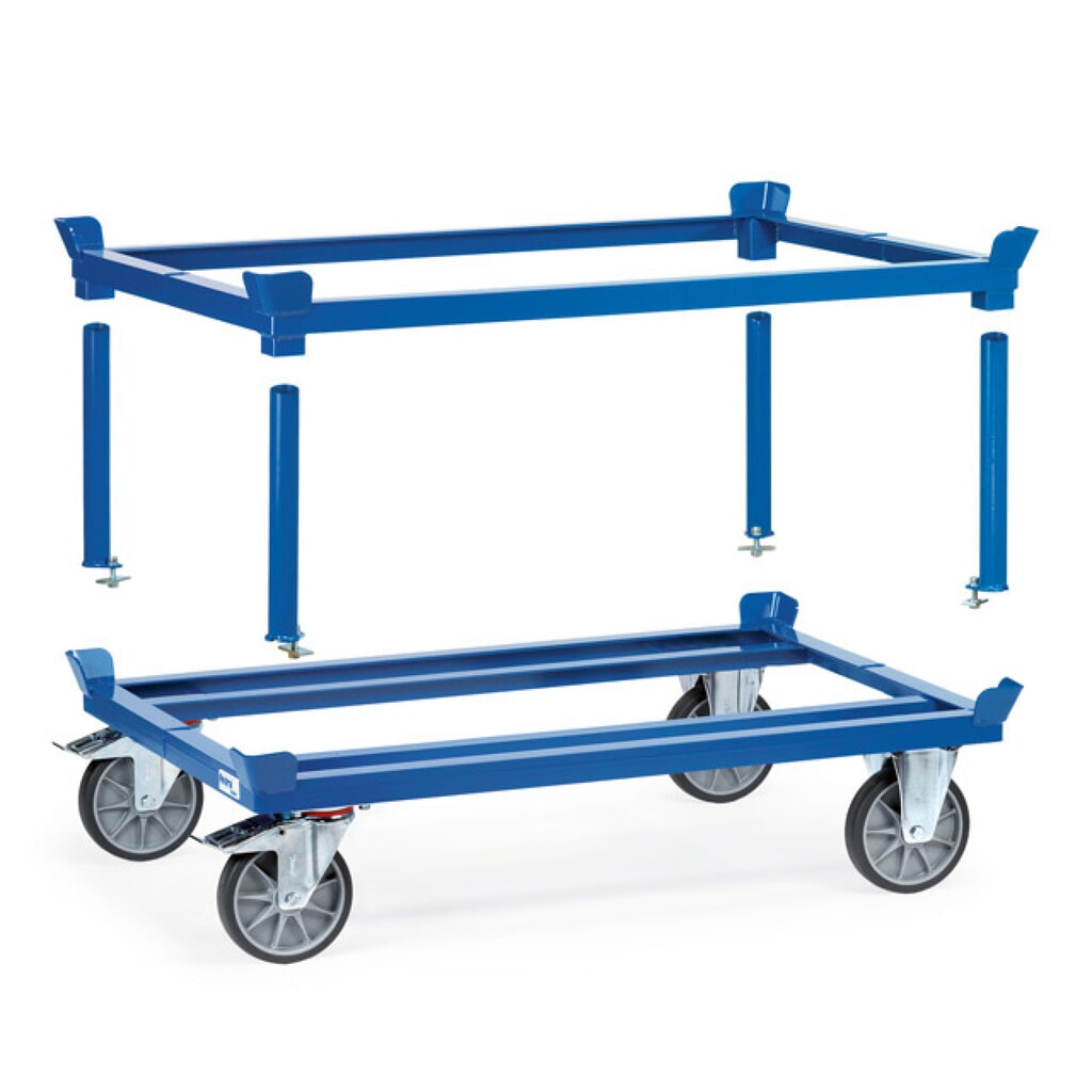 Marco para chasis de palet fetra®, alto H x An x F 370 x 1.210 x 810 mm Número de imagen del producto 3: Marco para chasis de palet fetra®, alto H x An x F 370 x 1.210 x 810 mm