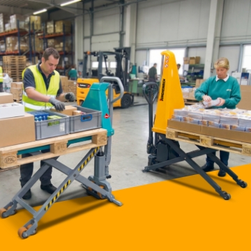 Transpaletas de tijera