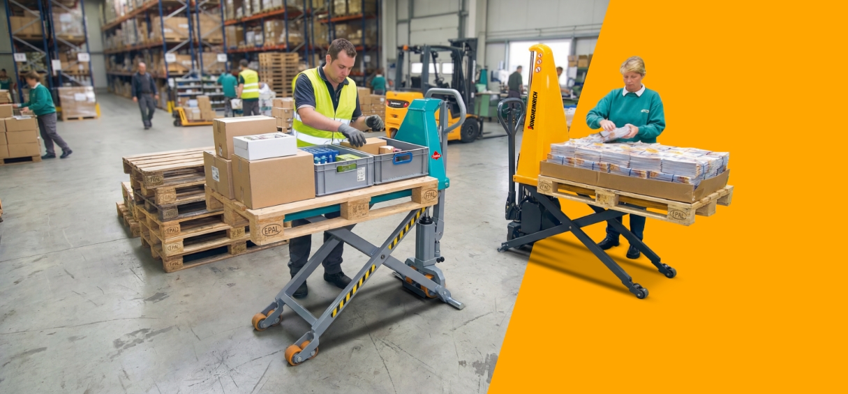 Transpaletas de tijera