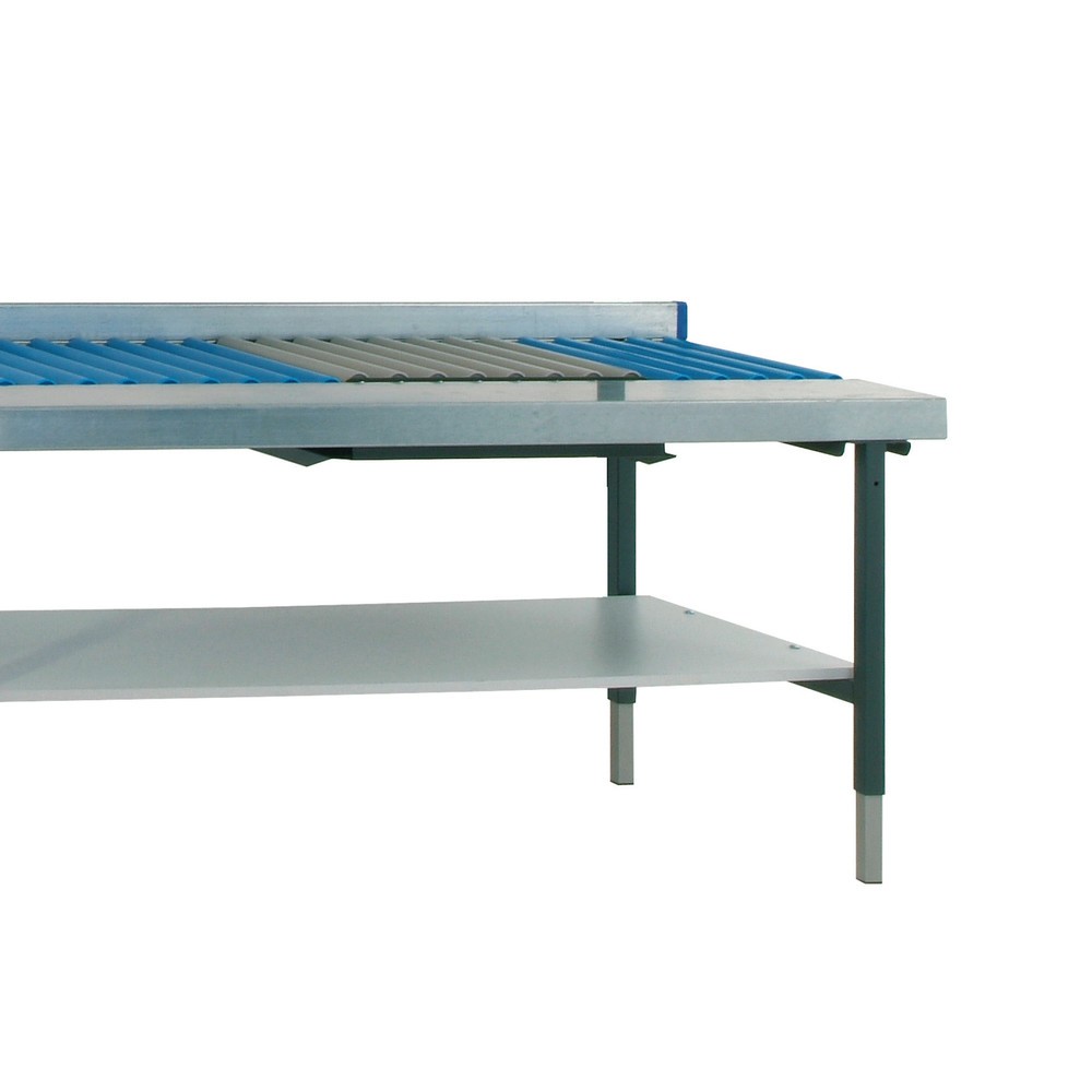 Número de imagen del producto 3: Mesa con rodillos con superficie de trabajo y báscula para el sistema de mesa de embalaje Rocholz