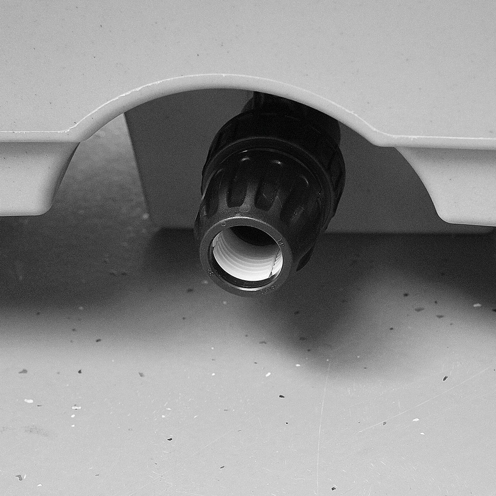 Número de imagen del producto 3: Mesa de limpieza BIO-CIRCLE maxi, H x A x F 1.090 x 980 x 980 mm