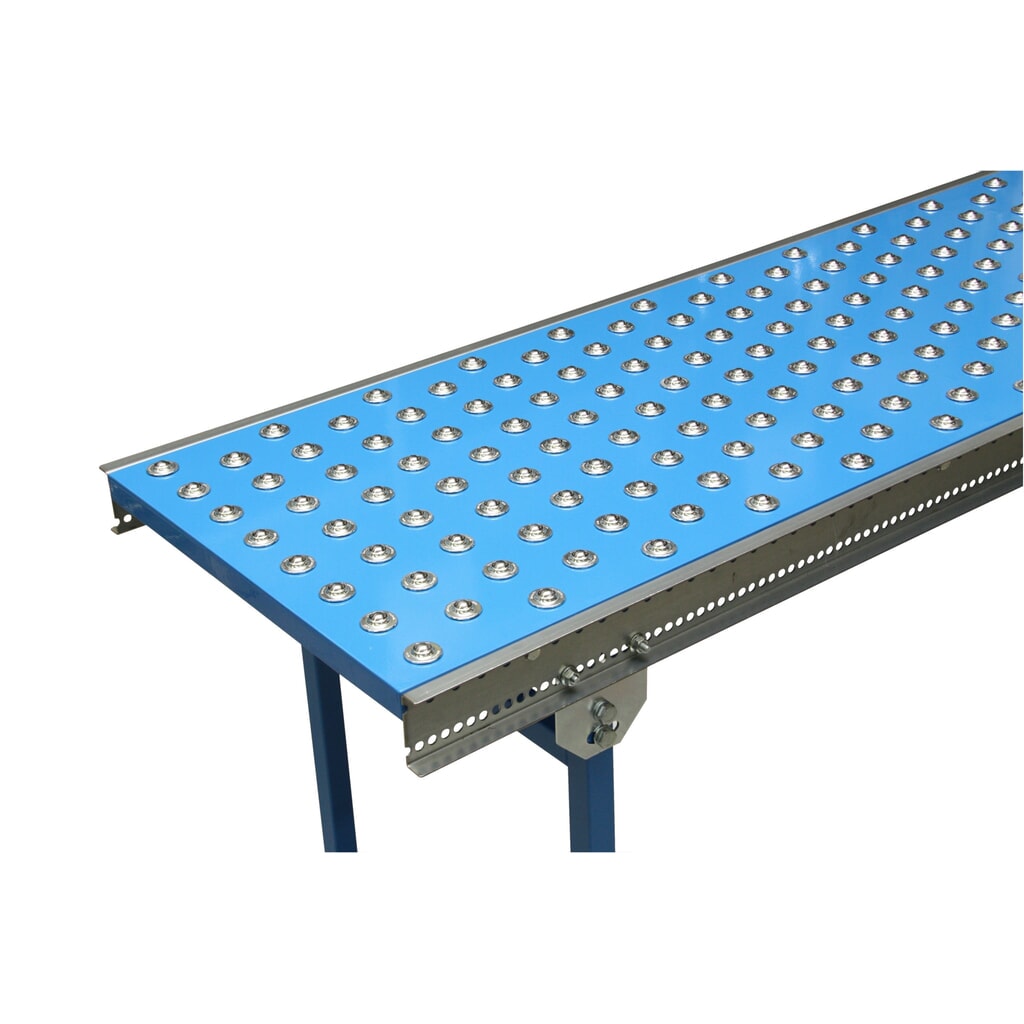 Imagen del producto: BLUME mesa de bolas con perfil en U, Ø 15 mm, LxA 1.000 x 800 mm, paso 200 mm