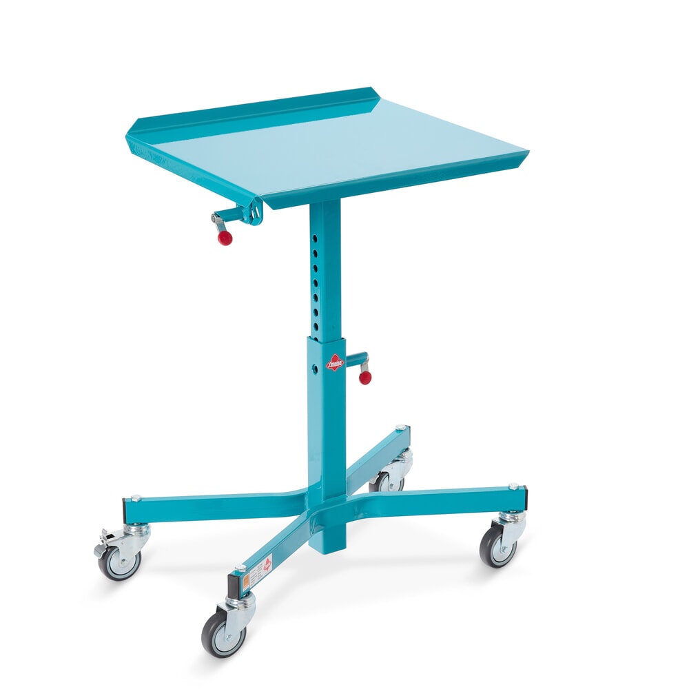 Número de imagen del producto 9: Mesa de trabajo Ameise®, con ruedas y de elevación manual, inclinación 15 y 30°
