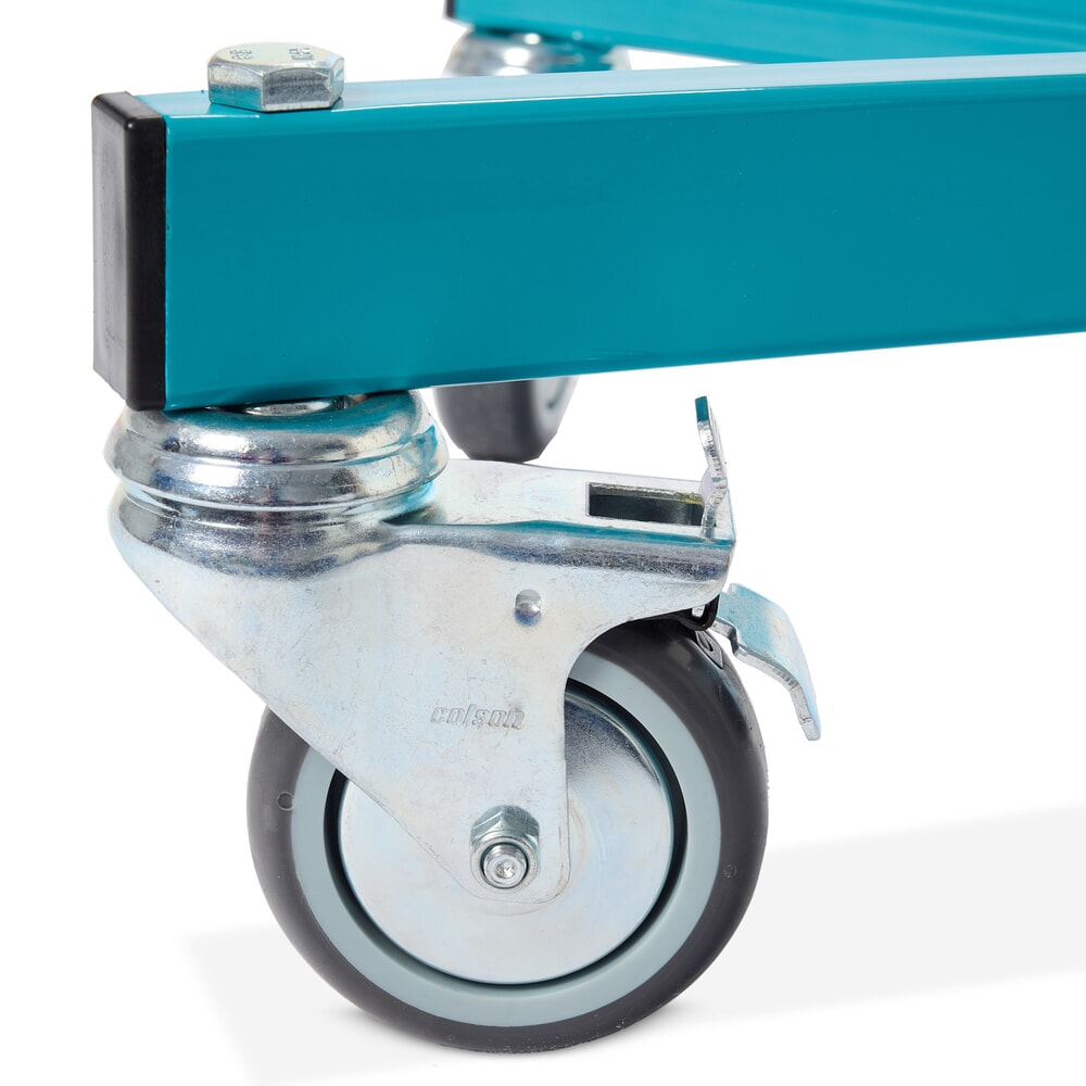 Número de imagen del producto 10: Mesa de trabajo Ameise®, con ruedas y de elevación manual, inclinación 15 y 30°