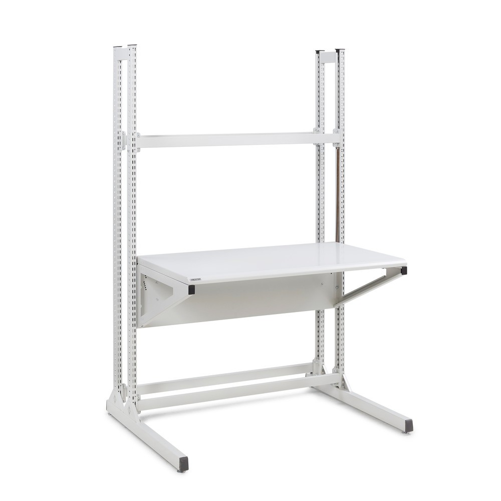 Imagen del producto: Mesa de trabajo TRESTON Quick Edge, ajustable en altura a mano, An x Fo 1.150 x 700 mm