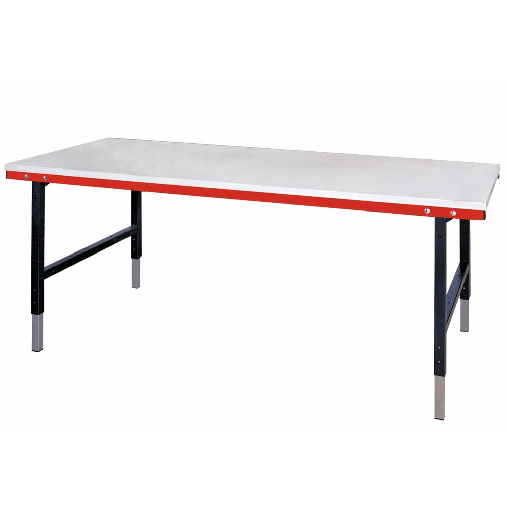 Número de imagen del producto 6: Mesa de trabajo y embalaje Rocholz, CC 200 kg, HxAxF 690-960 x 2.000 x 920 mm