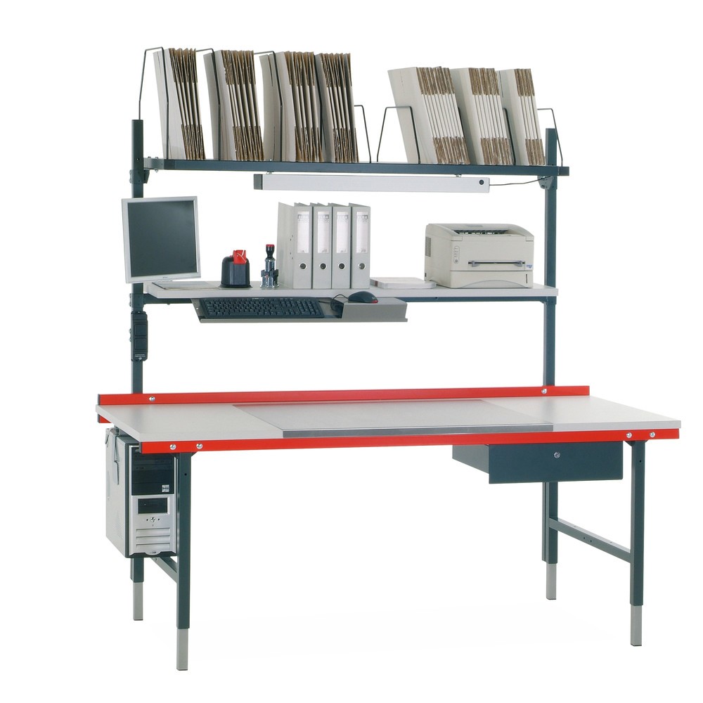 Número de imagen del producto 3: Mesa de trabajo y embalaje Rocholz, CC 200 kg, HxAxF 690-960 x 2.000 x 920 mm