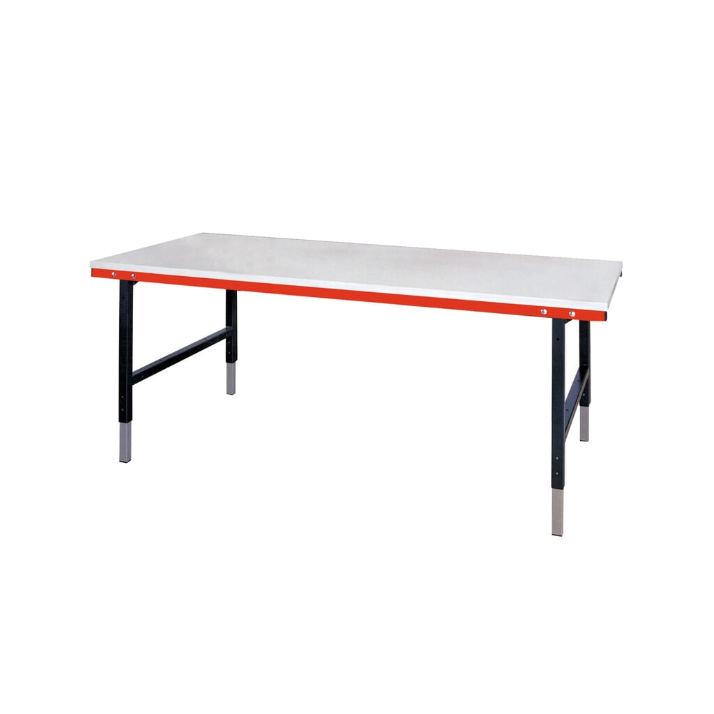 Rocholz mesa de embalaje ajustable en altura manualmente, capacidad de carga 200 kg, Al x An x F 690-960 x 2.000 x 920 mm Imagen del producto: Rocholz mesa de embalaje ajustable en altura manualmente, capacidad de carga 200 kg, Al x An x F 690-960 x 2.000 x 920 mm