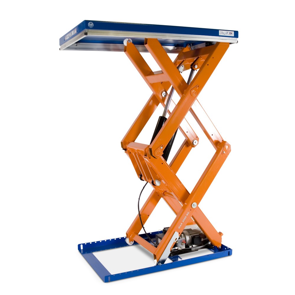 Mesa elevadora de tijera doble EdmoLift® Serie T