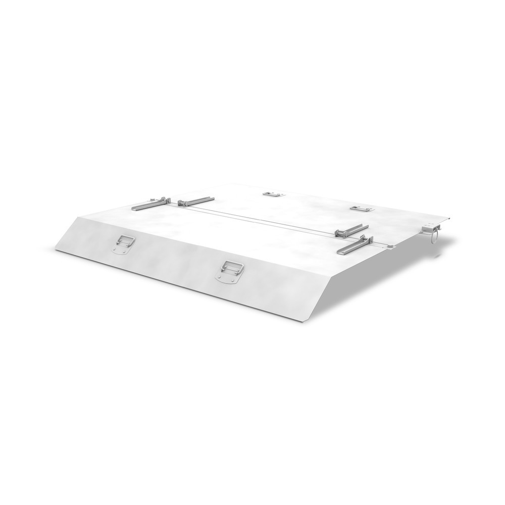 Imagen del producto: Tapa para contenedor mini volcado/viruta, altura de construcción extremadamente baja, volumen 0,46 m³