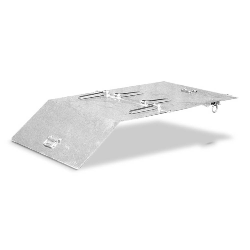 Imagen del producto: Tapa para contenedor mini volcado/viruta, altura de construcción extremadamente baja, volumen 0,27 m³