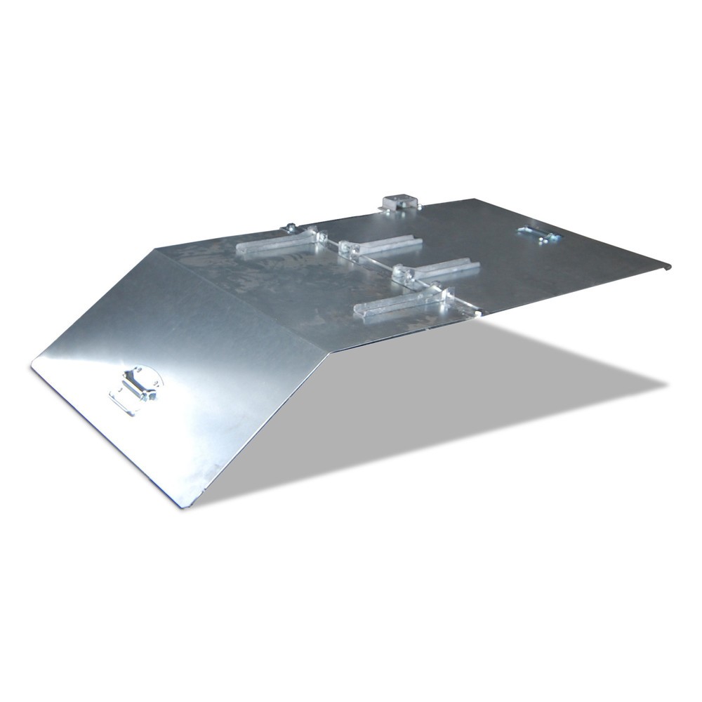 Imagen del producto: Tapa para contenedor mini volcado/viruta, altura de construcción extremadamente baja, volumen 0,23 m³