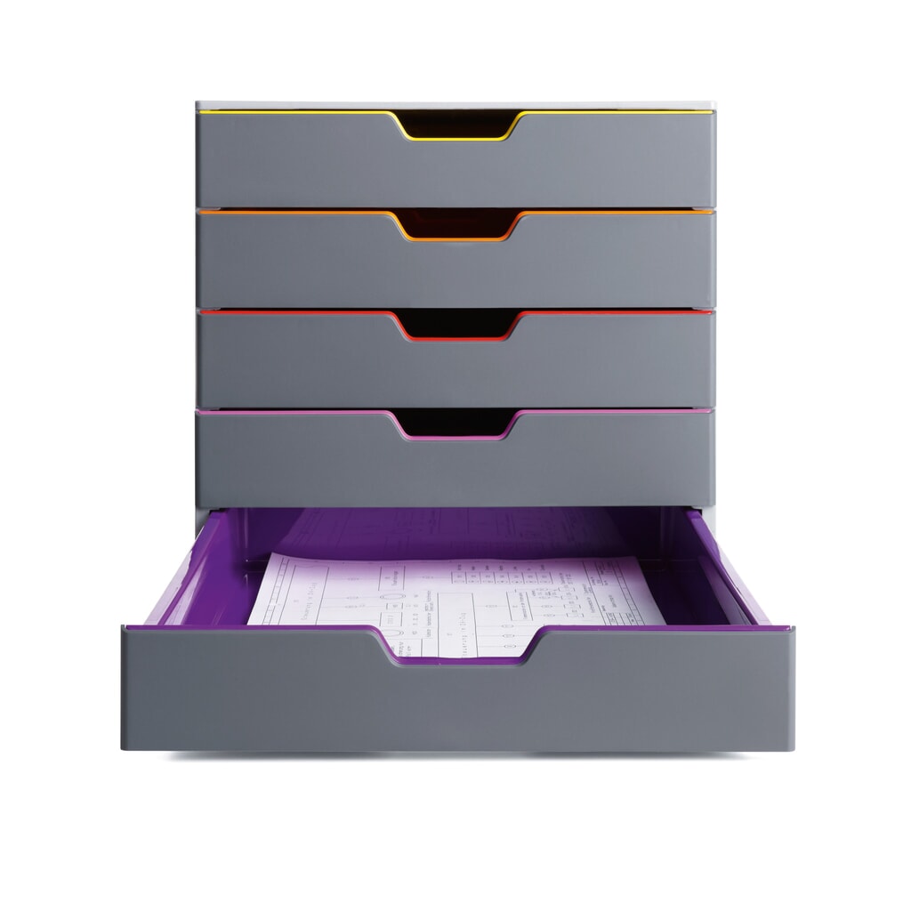 Imagen del producto: Módulo con cajones DURABLE Varicolor, 5 cajones