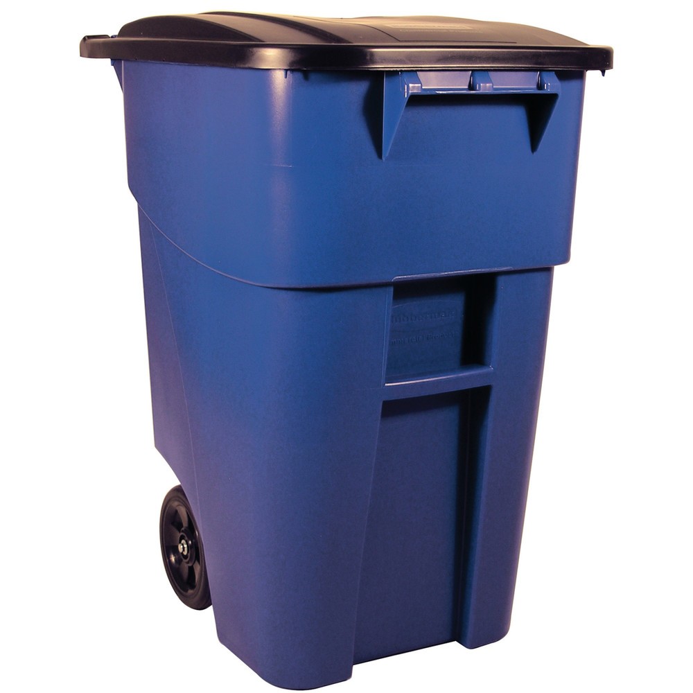Imagen del producto: módulo con ruedas BRUTE® incl. tapa, 189,3 L, azul