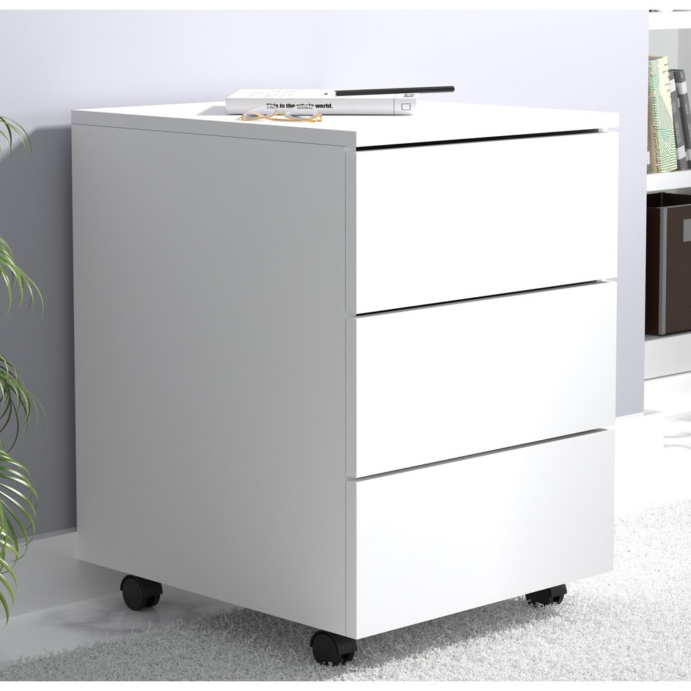 Número de imagen del producto 2: Módulo con ruedas Dalosa 45 3-SB, blanco