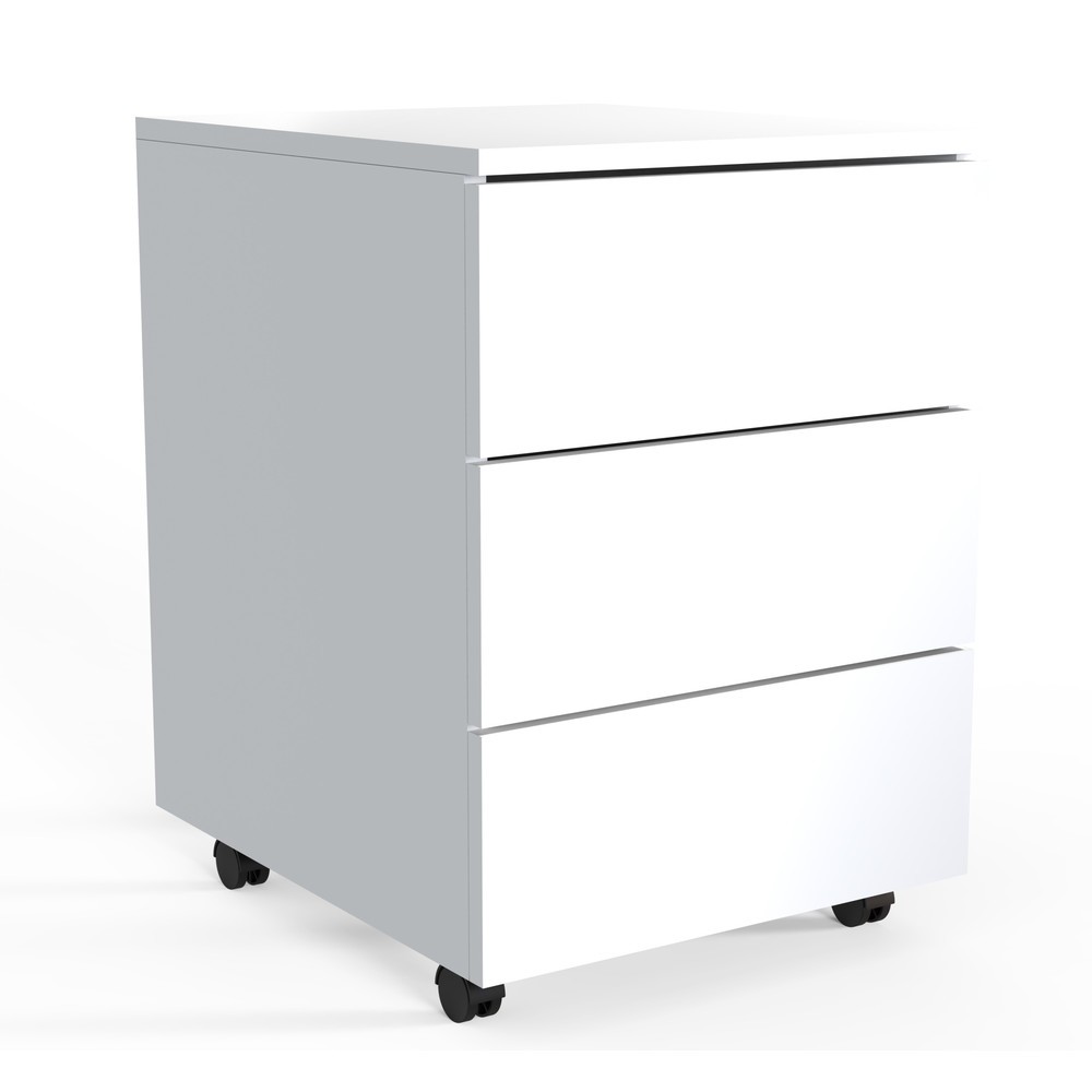 Número de imagen del producto 4: Módulo con ruedas Dalosa 45 3-SB, blanco