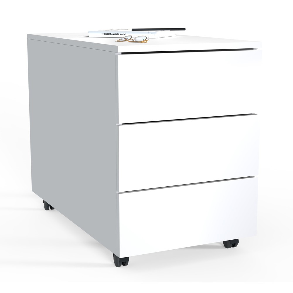 Número de imagen del producto 1: Módulo con ruedas Dalosa 70 3-SB, blanco