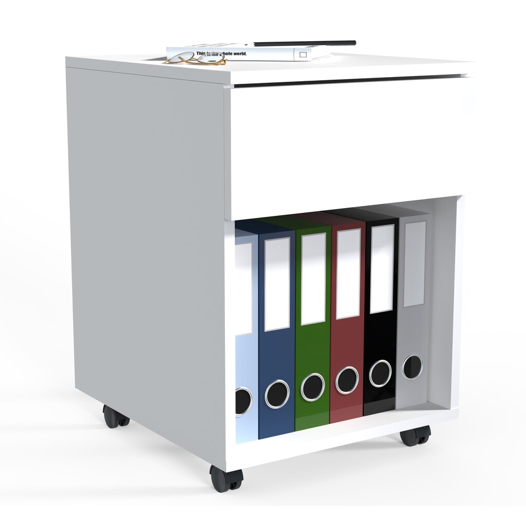 Imagen del producto: Módulo con ruedas VCM Dalosa 45 1-SB, blanco