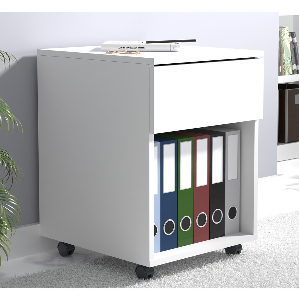 Número de imagen del producto 2: Módulo con ruedas VCM Dalosa 45 1-SB, blanco