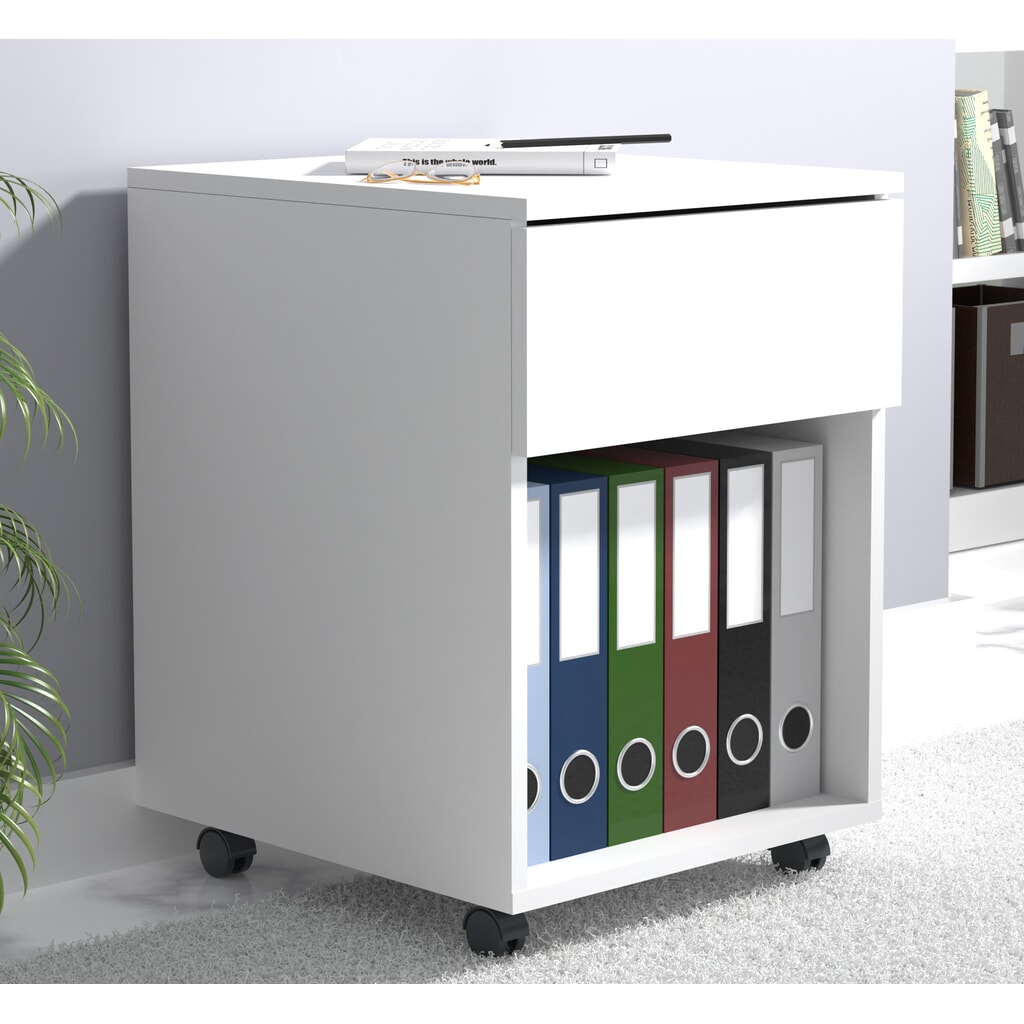 Número de imagen del producto 2: Módulo con ruedas VCM Dalosa 45 1-SB, blanco