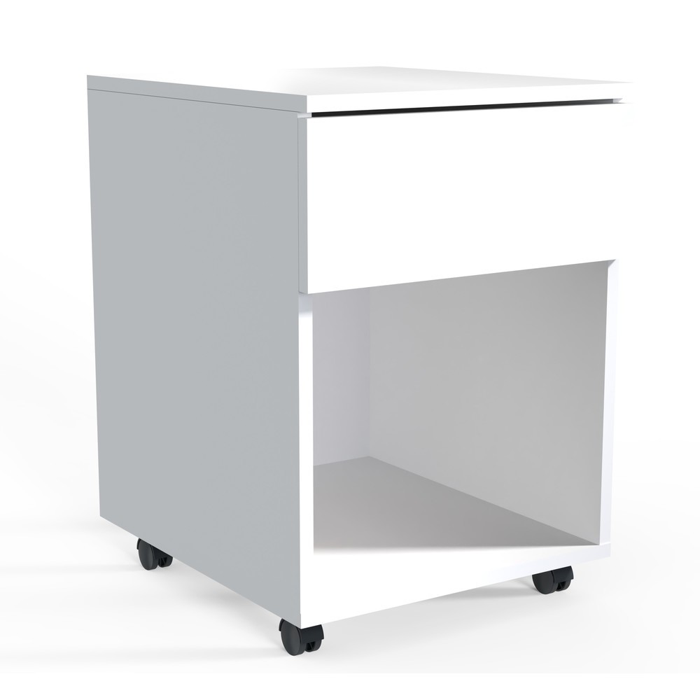 Número de imagen del producto 4: Módulo con ruedas VCM Dalosa 45 1-SB, blanco