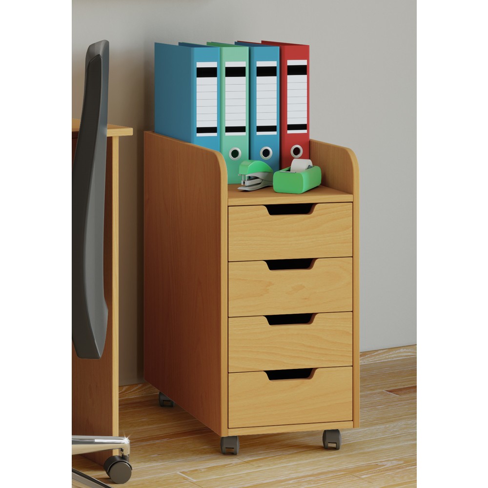 Número de imagen del producto 2: Módulo con ruedas Konal Mini, haya