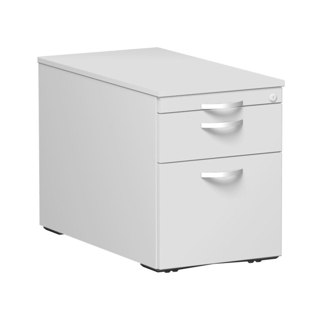 Módulo con ruedas Lisboa con archivo colgante, H x A x F 566 x 800 x 430 mm, cajones de meal, gris claro Imagen del producto: Módulo con ruedas Lisboa con archivo colgante, H x A x F 566 x 800 x 430 mm, cajones de meal, gris claro