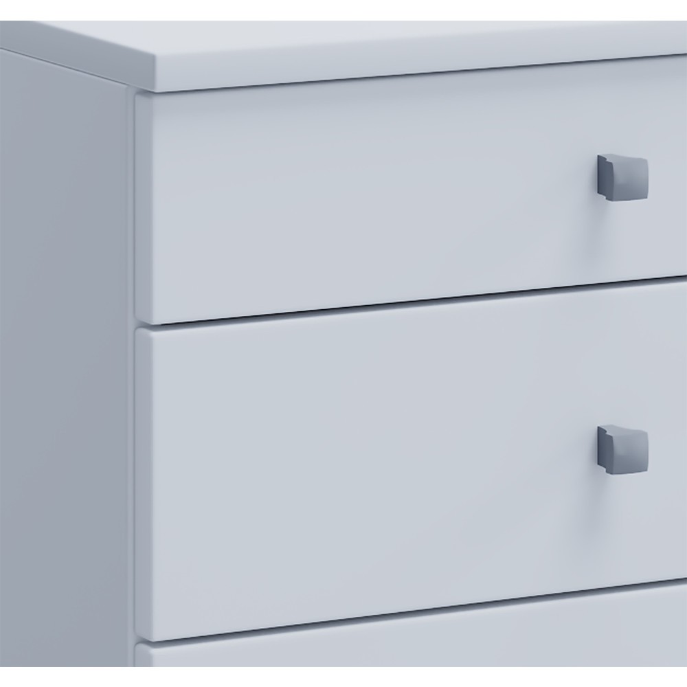 Número de imagen del producto 2: Lona - módulo con ruedas los H x An x F, 570 x 420 x 750 mm), color blanco