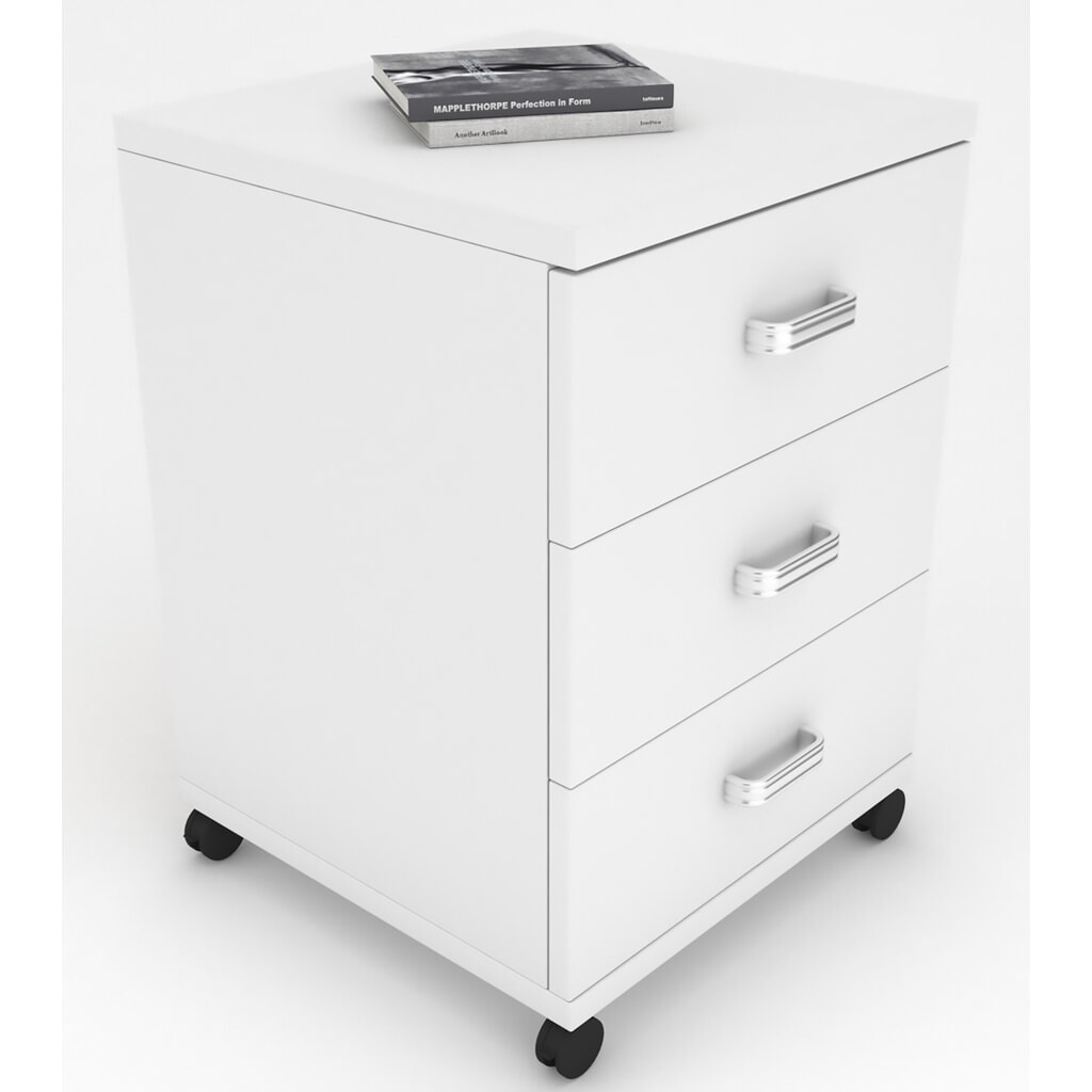 Módulo con ruedas VCM Tobila, blanco Número de imagen del producto 3: Módulo con ruedas VCM Tobila, blanco