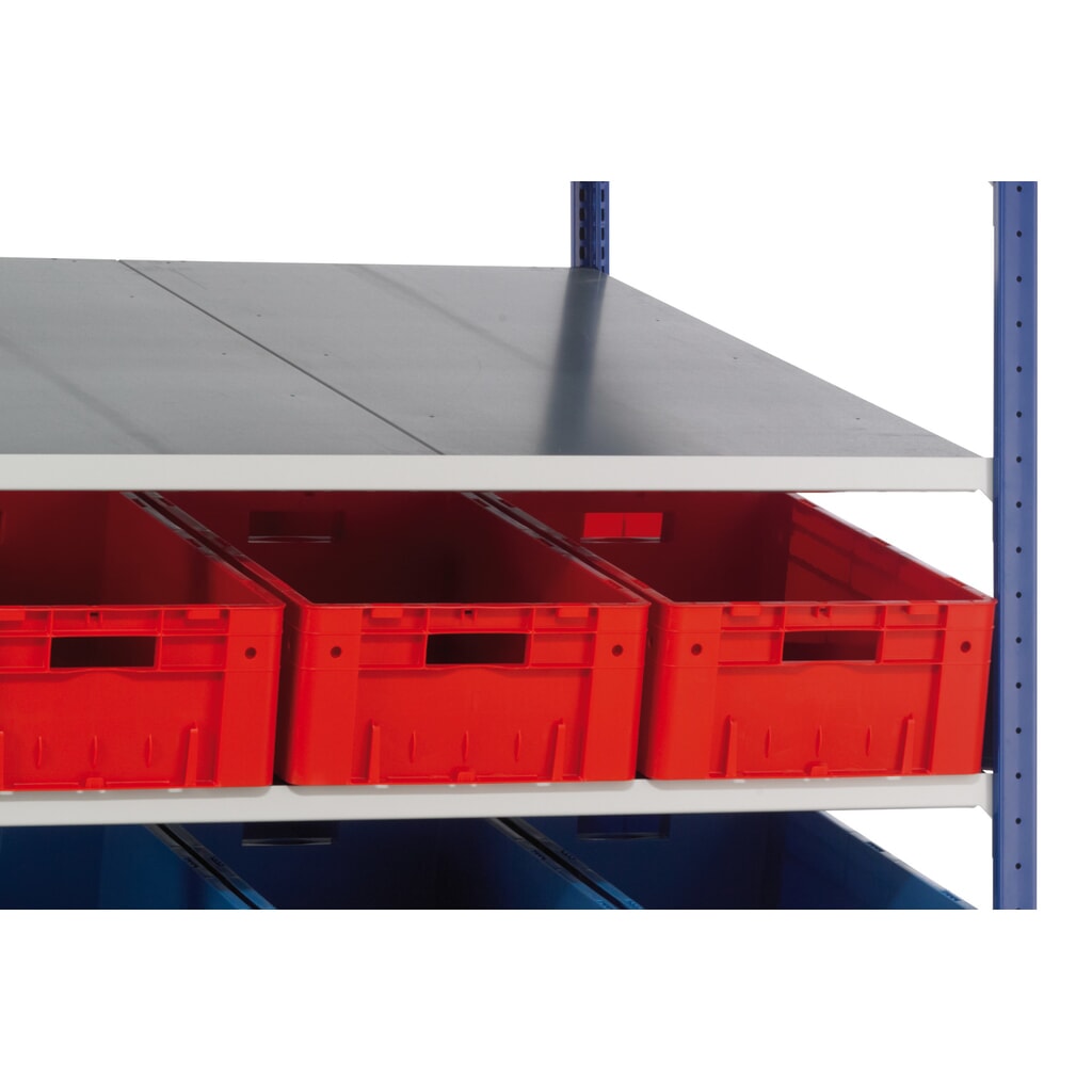 Número de imagen del producto 2: Estantería con baldas inclinadas SCHULTE, módulo inicial MULTIplus 150, 2000 x 1300 x 1200 mm