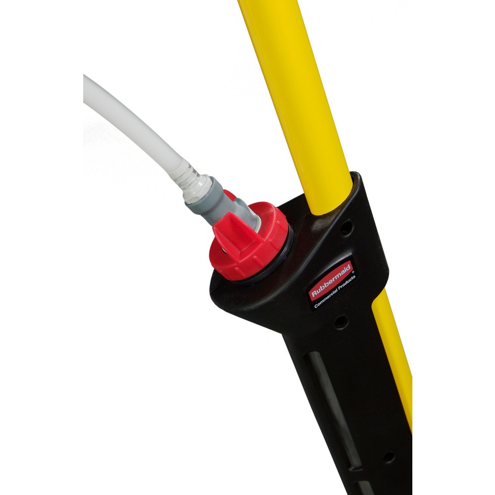 Número de imagen del producto 2: Mopa de microfibra Rubbermaid® Pulse, amarilla, negra