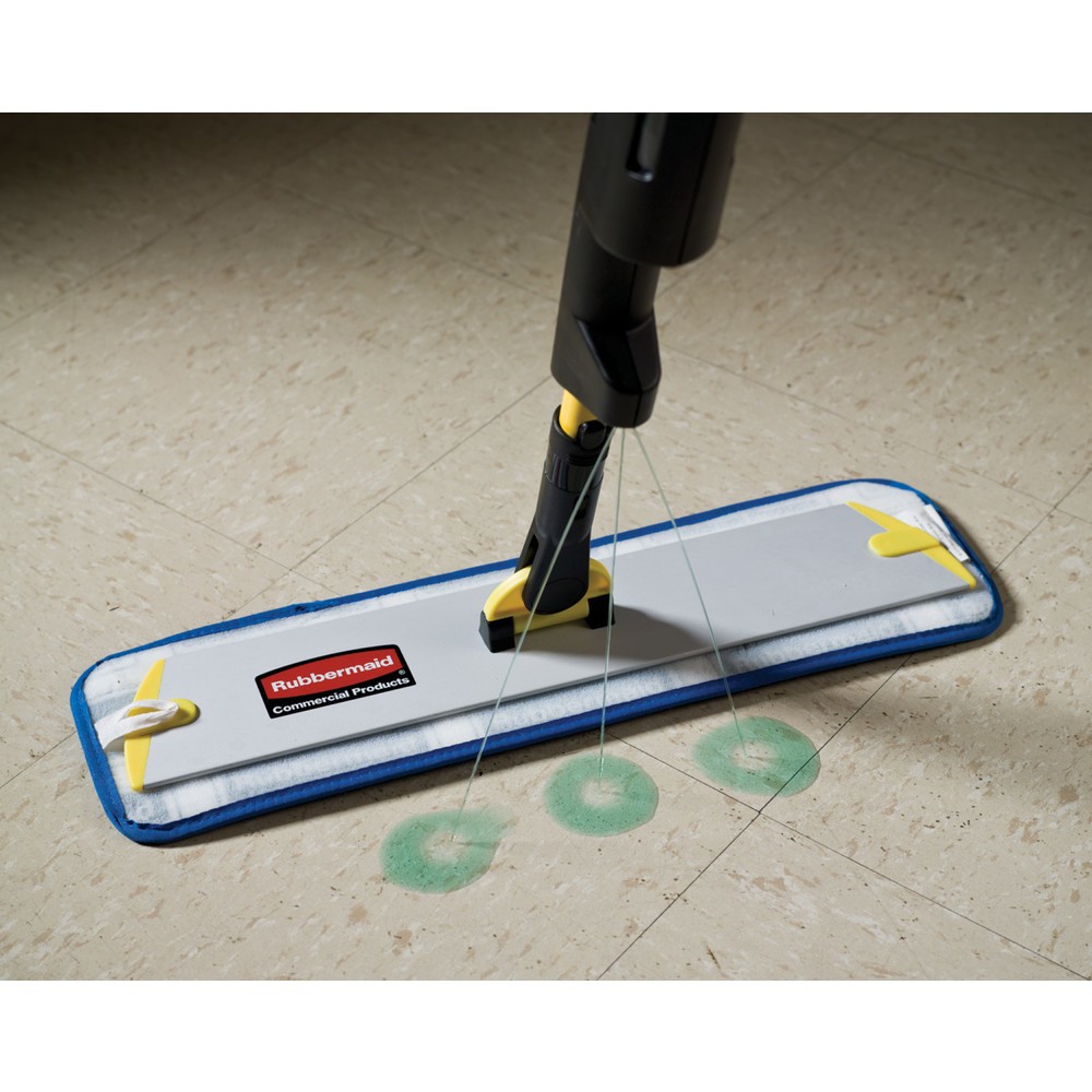 Número de imagen del producto 6: Mopa de microfibra Rubbermaid® Pulse, amarilla, negra
