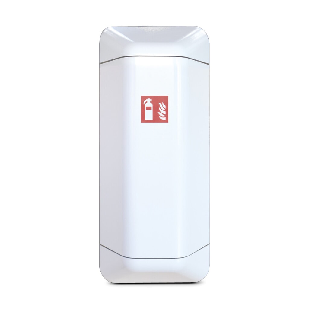 Mueble de almacenamiento extintor blanco Imagen del producto: Mueble de almacenamiento extintor blanco