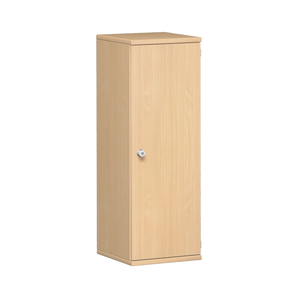 Mueble de oficina profesional, 3 OH, ancho 400 mm, puerta derecha, haya Imagen del producto: Mueble de oficina profesional, 3 OH, ancho 400 mm, puerta derecha, haya