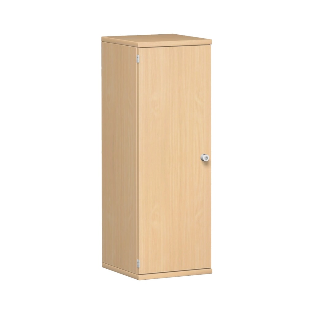 Mueble de oficina profesional, 3 OH, ancho 400 mm, puerta izquierda, haya Imagen del producto: Mueble de oficina profesional, 3 OH, ancho 400 mm, puerta izquierda, haya
