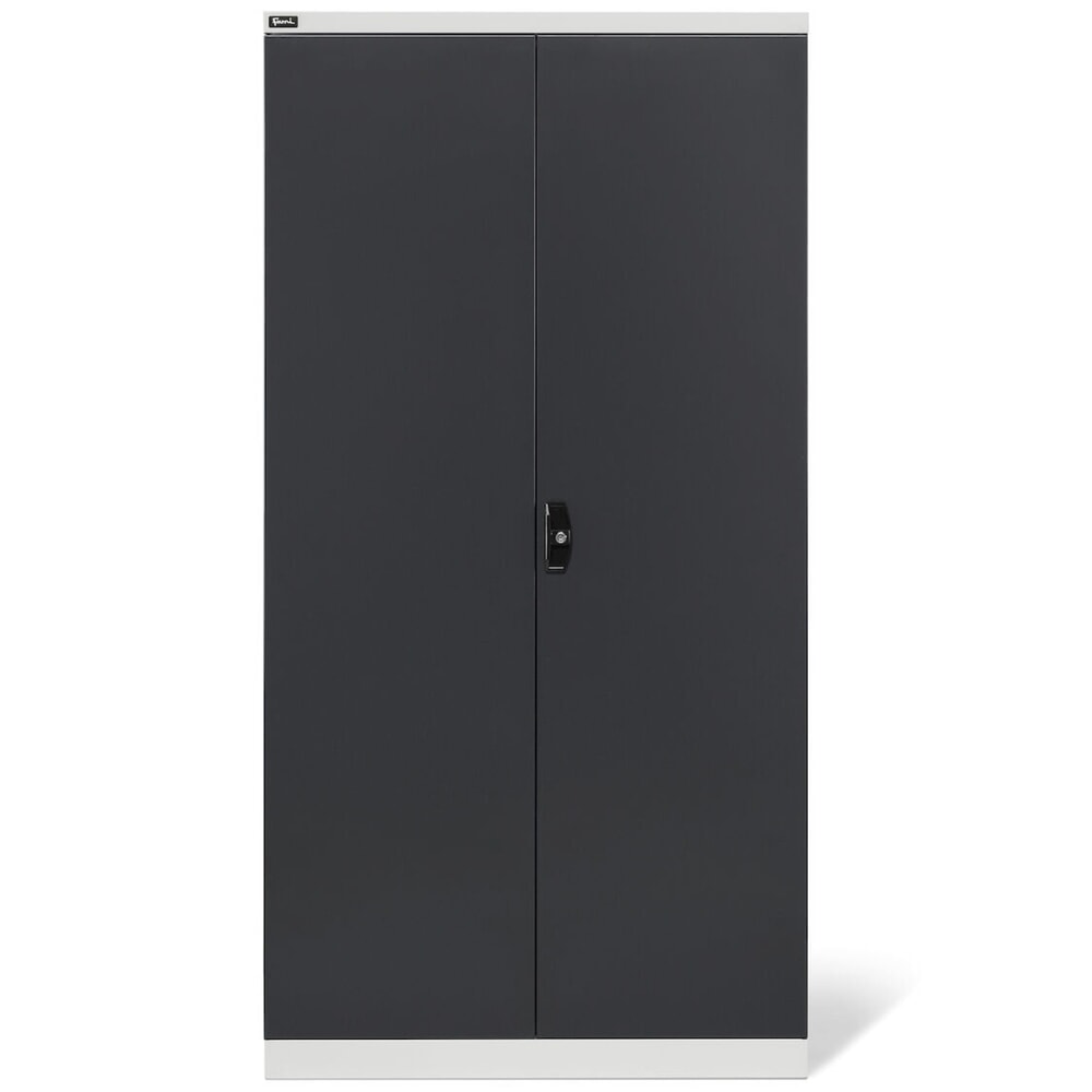 Número de imagen del producto 3: Armario Fami PERFOM con puertas batientes, 3 cajones, 4 baldas, 2.000 x 1.023 x 726 mm (alto x ancho x fondo), gris claro, antracita