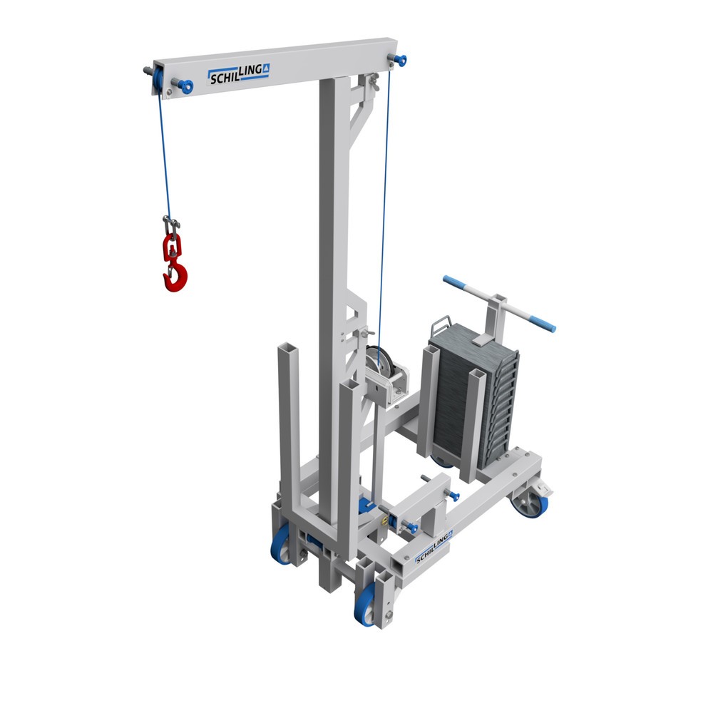 Número de imagen del producto 1: Multielevador de aluminio SCHILLING, CC 250 kg, con contrapeso