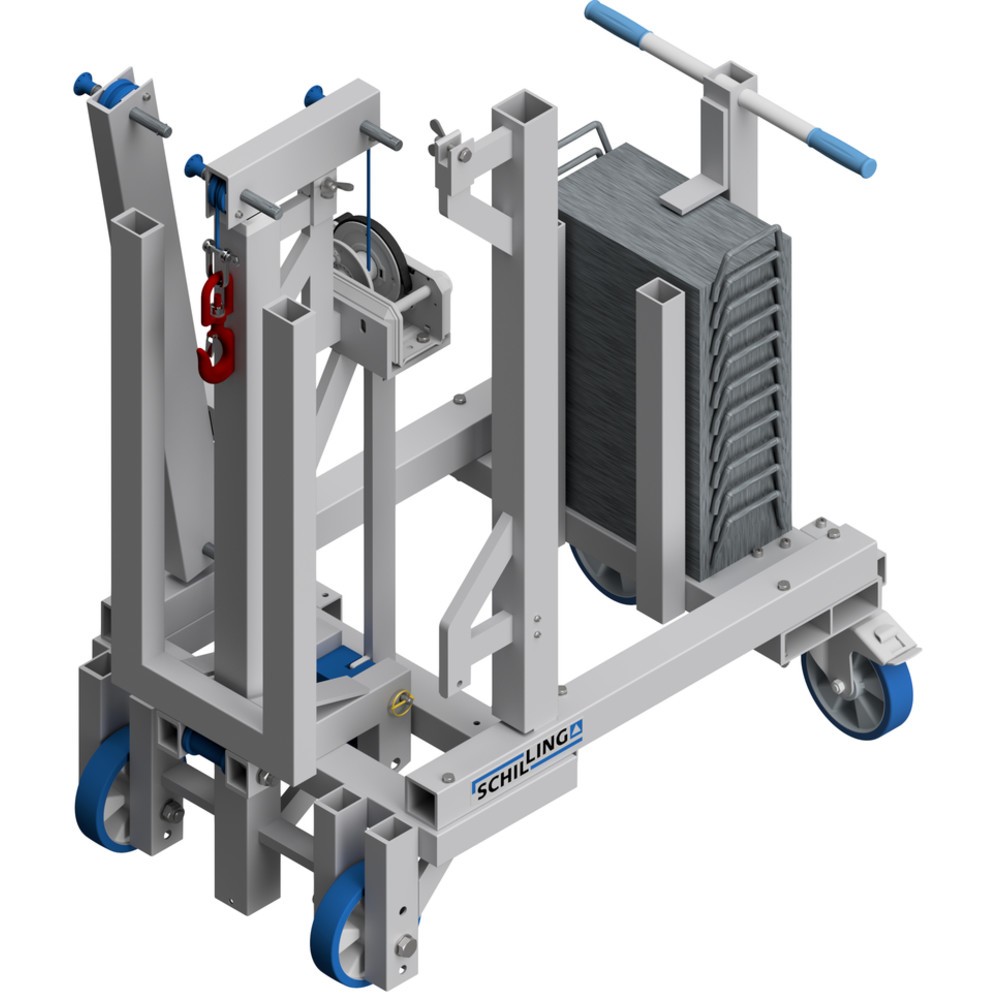 Número de imagen del producto 3: Multielevador de aluminio SCHILLING, CC 250 kg, con contrapeso