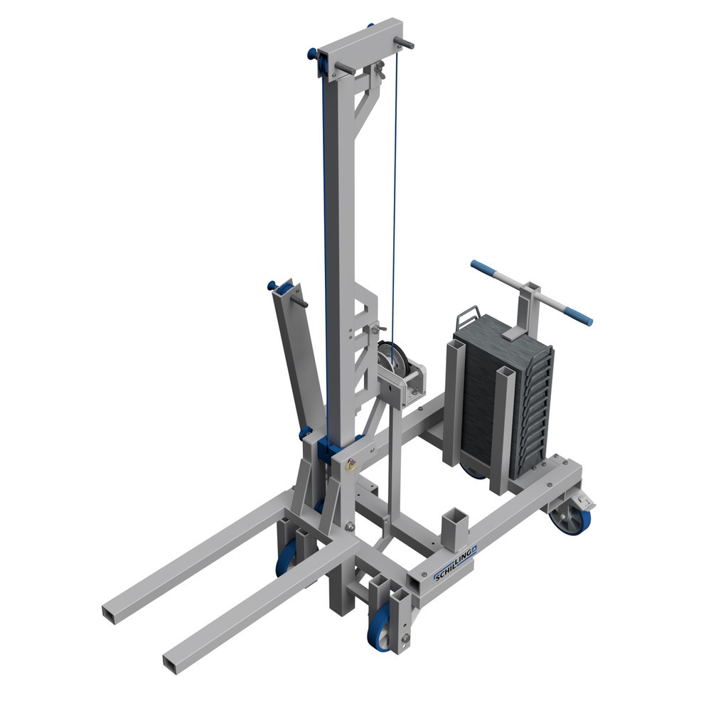 Número de imagen del producto 4: Multielevador de aluminio SCHILLING, CC 250 kg, con contrapeso