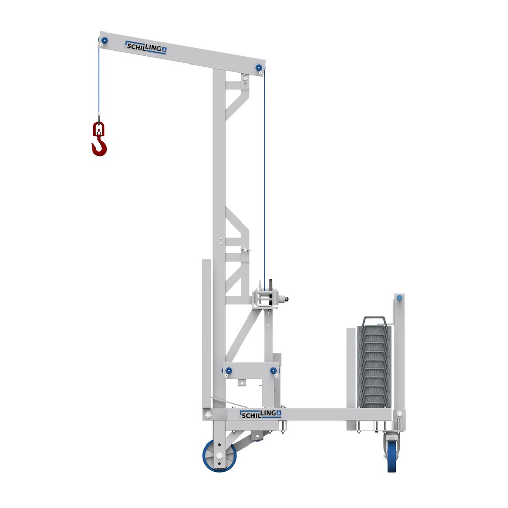 Número de imagen del producto 5: Multielevador de aluminio SCHILLING, CC 250 kg, con contrapeso