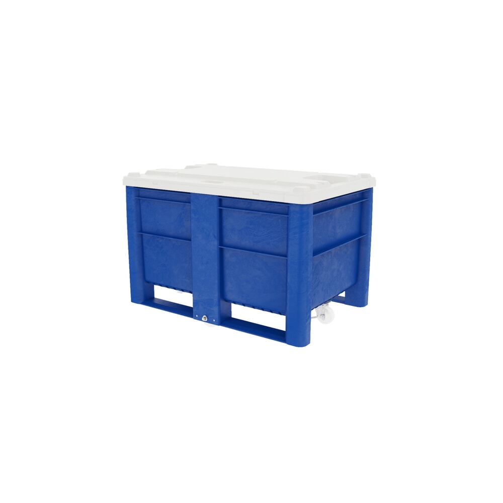 Número de imagen del producto 2: Caja para palés de 500 litros con ruedas