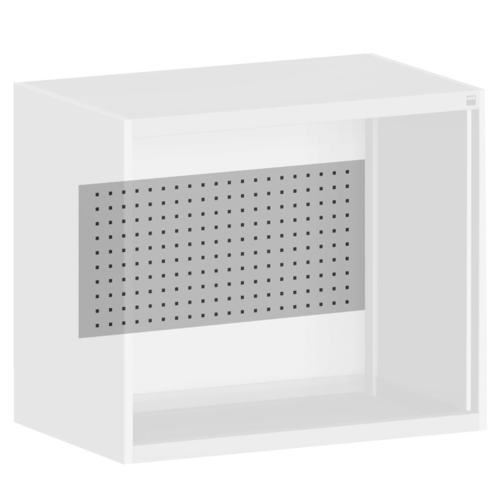 Imagen del producto: Panel trasero con perforación PERFO para armario de puerta con bisagras bott cubio, alto x ancho 400 x 1.050 mm