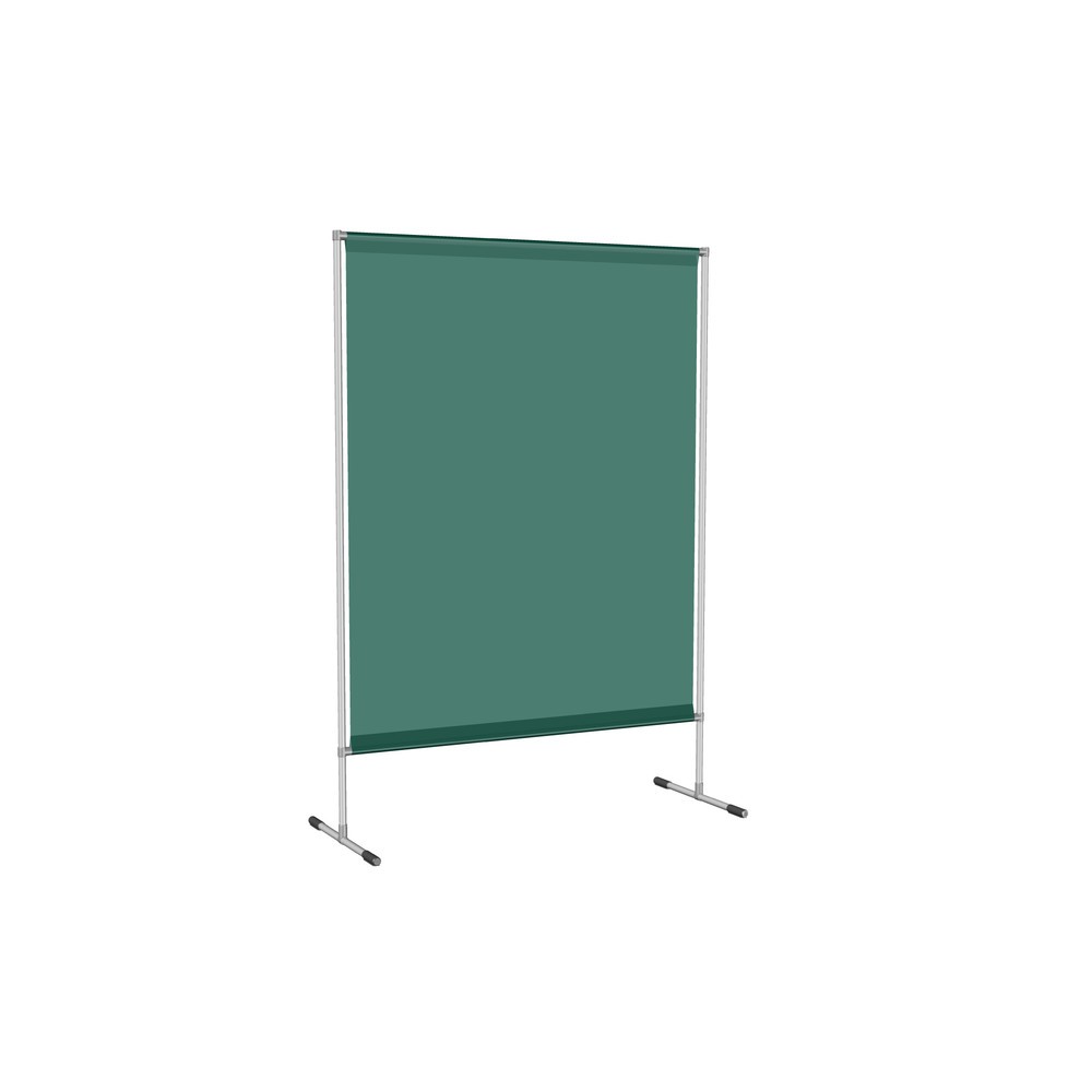 Imagen del producto: Pantalla de protección de soldadura, ISO EN 25980 (EN 1598), AxH 1.400 x 2.000 mm verde oscuro/mate