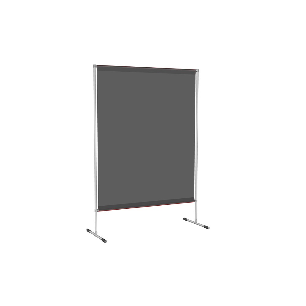 Imagen del producto: Pantalla de protección de soldadura, manta antichispas y antitérmica según DIN EN 13501-1, AxH 1.400 x 2.000 mm, gris/plata