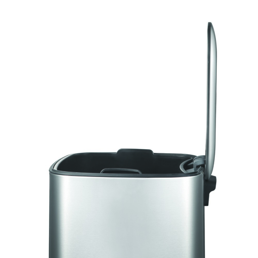 Número de imagen del producto 6: Regent cubo de residuos con pedal (6 L, acero inoxidable mate