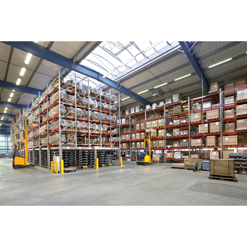 Número de imagen del producto 2: Estantería de paletización META MULTIPAL, módulo inicial, carga por estante 6.660 kg, H x An x Fo 3.800 x 1.825 x 1.100 mm
